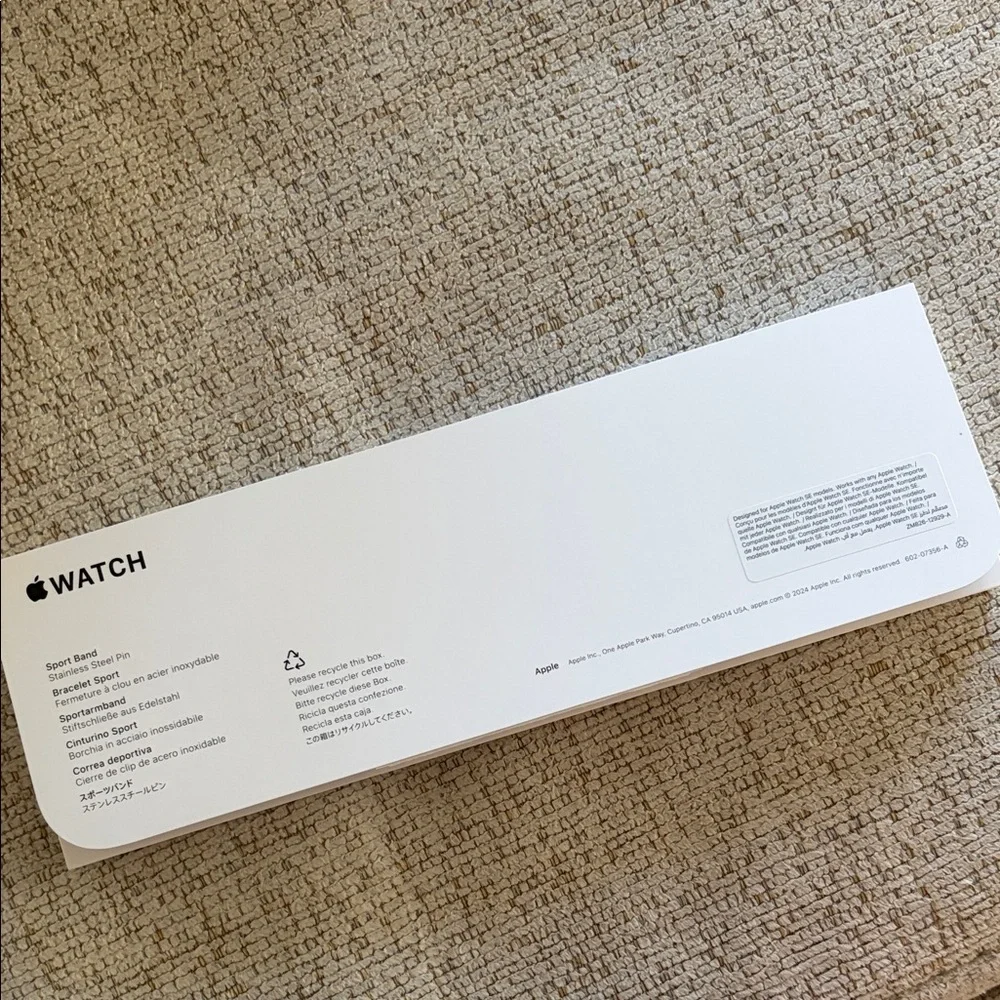 Apple Watch Sport Band - Cream